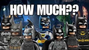 Сколько стоит каждый «живой» конструктор LEGO «Бэтмен»