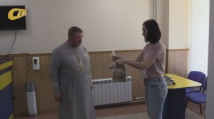 СРЕДСТВА ДЛЯ ХРАМА СВЯТОЙ ВЕЛИКОМУЧЕНИЦЫ ВАРВАРЫ, СОБРАННЫЕ В ОФИСЕ «СТВ», ПЕРЕДАНЫ НАСТОЯТЕЛЮ ХРАМА
