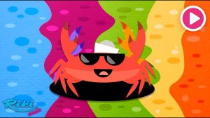 Learn Colors # Капитан Краб - Песенка про цвета и животных 🌊🐳🦀