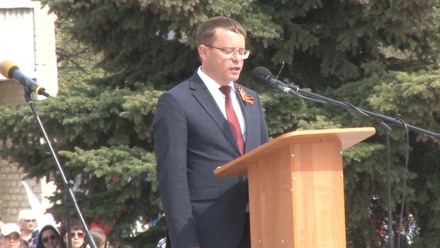 Наследники Победы в строю. Парадные расчеты прошли по главной площади города. Панорама 12.05.26