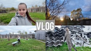 Vlog/ Пересадила цветы 🌺/ Уборка на участке 🏡