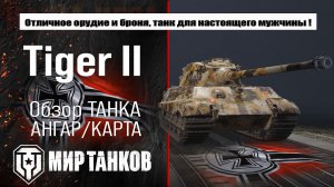 Tiger II обзор лучшей сборки оборудования, бронирование Тигр 2 и испытание боем