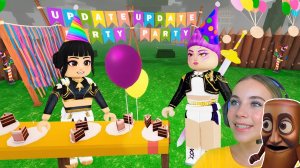 ДЕНЬ РОЖДЕНИЯ АЛЁНЫ В 99 ДНЕЙ ВЫЖИВАНИЯ В ЛЕСУ в ROBLOX!