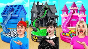 Домики Одного Цвета Челлендж # Смешные Моменты от Mega DO Challenge