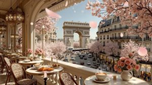 𝐏𝐀𝐑𝐈𝐒 𝐂𝐀𝐅𝐄́ 🗼 French Instrumental Music | Relaxing Accordion & Guitar Jazz