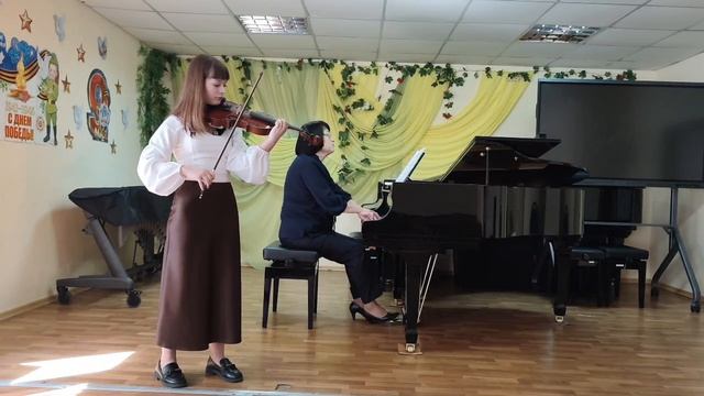 Ж.Массне Размышление смотреть онлайн
