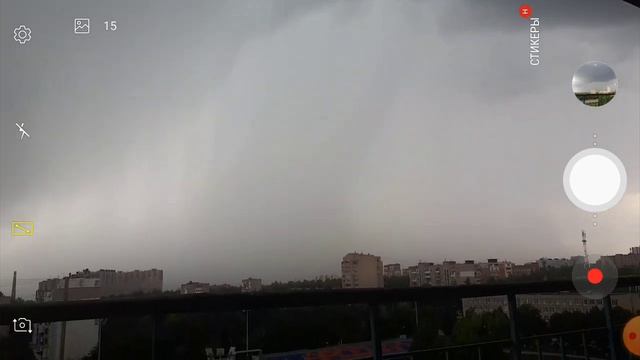 Сильная гроза с градом в ростове! ⛈️⛈️⛈️ смотреть онлайн