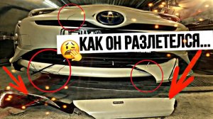 Ремонт Бампера + Обвес / Toyota Prius 2017