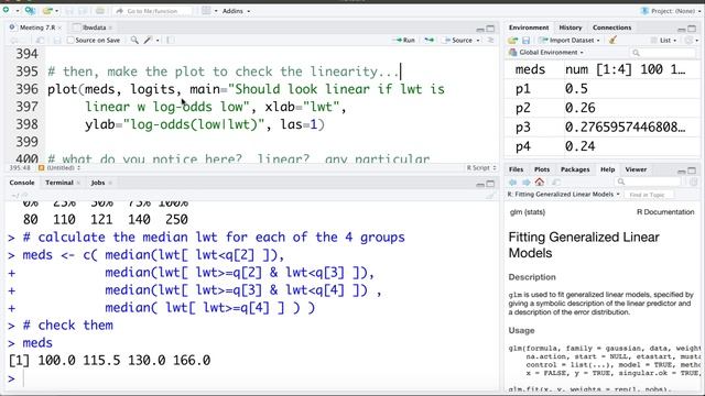 7.7 Logistic Regression in R： Checking Linearity In R смотреть онлайн
