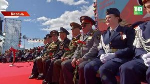 Парад Победы в Казани прошёл на площади Тысячелетия пятый год подряд