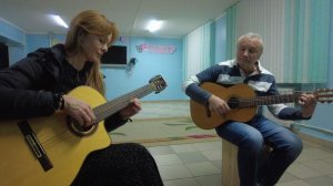 Мастер-класс от мастеров на фестивале в Сидельниках. Наталья Коренева и Сергей Острик