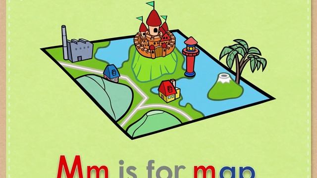 Letter Mm ABC book