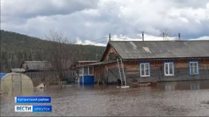 51 жилой дом остается подтопленным в Катангском районе