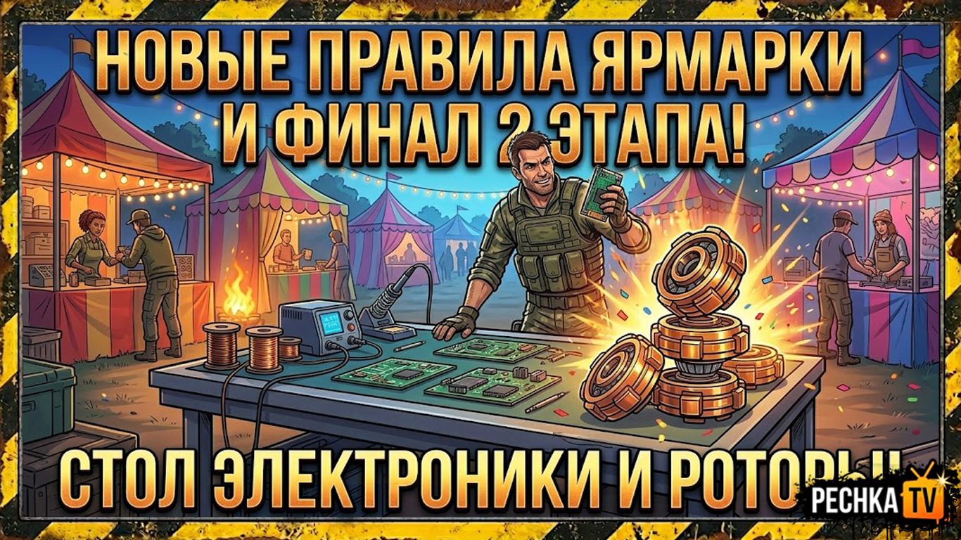 НОВЫЕ ПРАВИЛА ЯРМАРКИ И ФИНАЛ 2 ЭТАПА В ЛАСТ ДЕЙ! СТОЛ ЭЛЕКТРОНИКИ И РОТОРЫ В LDOE | PECHKA TV