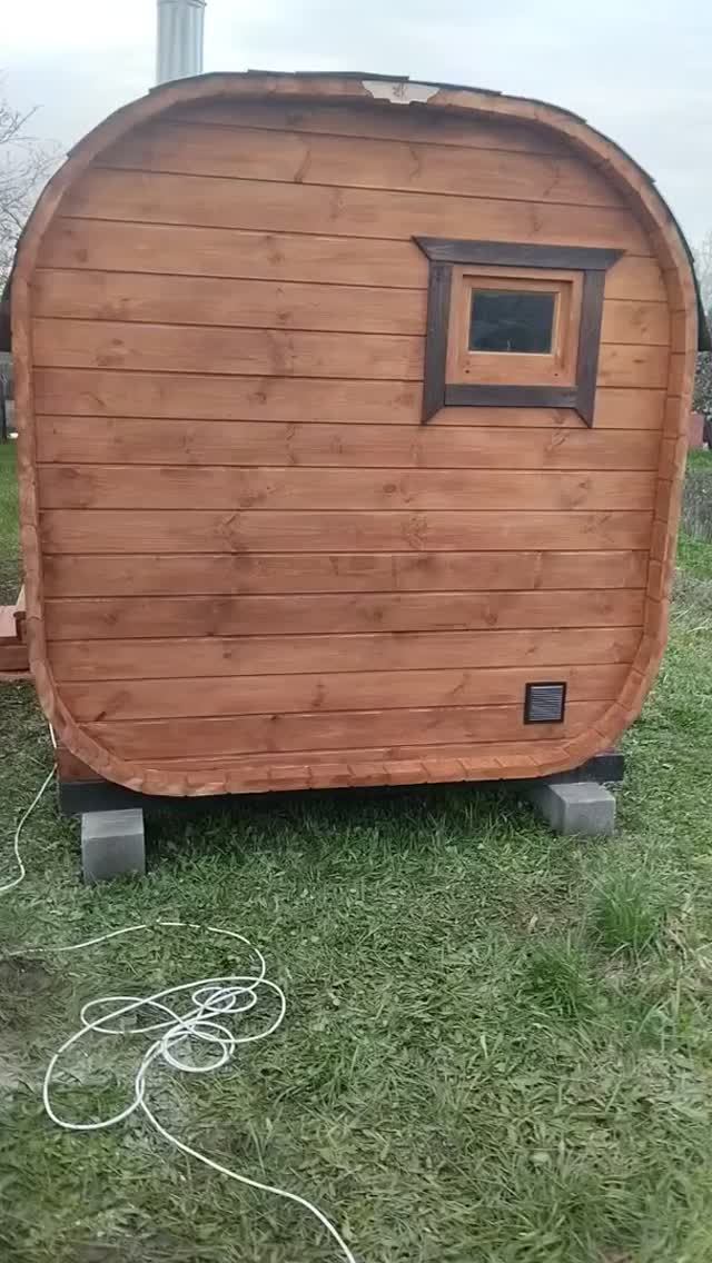 Баня бочка 