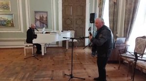 Игорь Заиконников (поет автор,рояль)- Ты Москва (Виктор Рассолов-гитара)Мос-долголетие«Тверской«2023