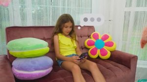 Nastya in stories about safety rules and good behavior for kids