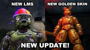 Победа с новыми скинами SPINGTAP LMS и GOLDEN SPRINGTRAP KILLER в игре Bite By Night