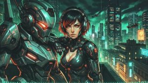 Dark Ambient Synth Cyberpunk Futuristic ｜ Deep Space Mix ｜ Neon Dystopia & Cosmic Dreams
