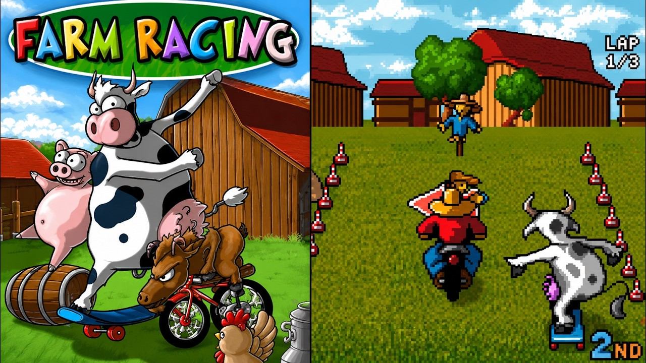 Farm Racing JAVA GAME (MediaPlazza 2004)