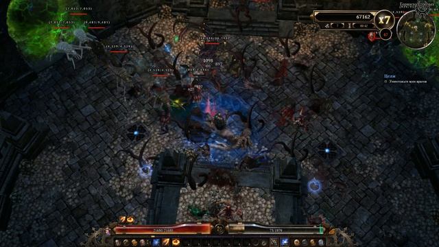 Grim Dawn Горнило Прохождение Рекрут №6 Раунд 41-50