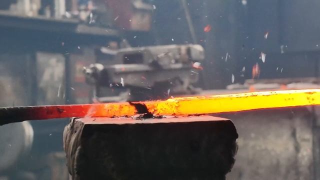 🔥Дамасская Сталь. Нож Из Лифтового Троса. Кованый В Огне.🚀