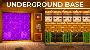 Minecraft: ЛУЧШАЯ секретная подземная база для выживания [руководство]