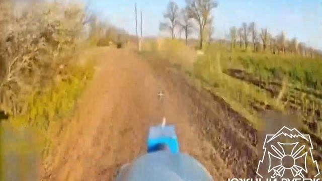 Уничтожение наземным роботизированных комплексов ВСУ.