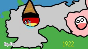 История германской империи на карте