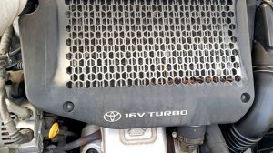 Z990 Двигатель Toyota Caldina ST246W-0004197 3S-GTE — работа двигателя
