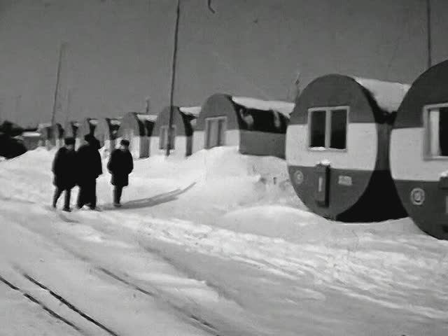 1979 год. Нягань. Строительство поселка