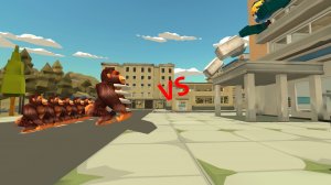 Я и чёрный котик плей VS 6 гугу гаг и генерала гугу гага.