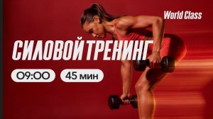 СИЛОВОЙ ТРЕНИНГ  c Валерием Кольвой | 12 мая 2026 |Онлайн-тренировки World Class