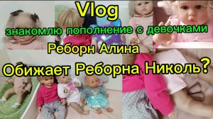 Vlog/ЗНАКОМЛЮ ПОПОЛНЕНИЕ С ДЕВОЧКАМИ?что произошло?😅