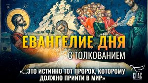 «...это истинно Тот Пророк, Которому должно прийти в мир» / Евангелие дня