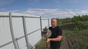Шпалеры для винограда! Новый помощник, ручной бур!