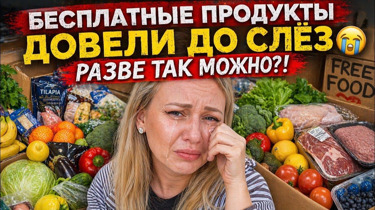Лиса в Америке  - Неожиданно много! ВОТ ЭТО УДИВИЛИ! Бесплтаные продукты в США⧸Фудбанк⧸Publix и Sam'