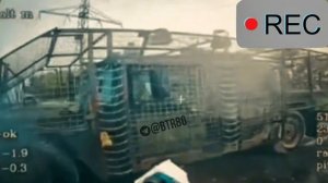 🔥🇺🇸 Американский Humvee на службе боевиков ВСУ заканчивает свой бесславный путь