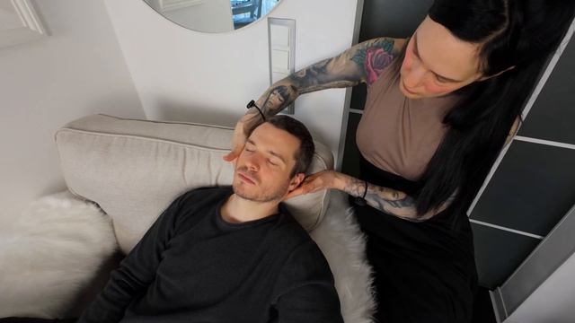 ASMR I Remove Your Migraine & Neck Tension 😴 смотреть онлайн