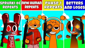 Sprunki： Hyper Shifted OC ⧸ New Human ⧸ Фаза 1 - Все повышают ставки и проигрывают (Фан-мод)