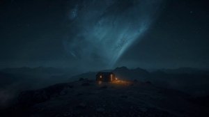 Starlight Dreams ｜ Peaceful Ambient Music Beneath a Calm Night Sky - Relaxing Meditation Soundscape-