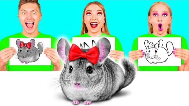 Кто Лучше Нарисует Предмет, Получит Его | Удивительные Креативные Трюки