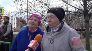 15 тысяч братчан к присоединились к шествию «Бессмертный полк» в Центральном районе города