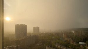 Первая гроза 5 мая 2026 г.