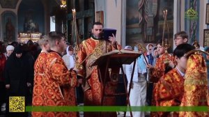 Божественная литургия в храме Преображения Господня поселка Канищево