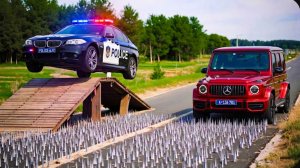 Шестой этап испытания «Машины против упавшего дерева» в BeamNG Drive!