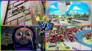 МУЛЬТИК Поезд Монстр 🆚 Дружелюбный Паровозик 🚂 Эпик Tiles Hop Showdown😱 Музыкальная Игра 💥