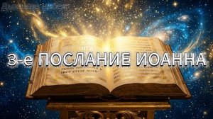 АУДИО БИБЛИЯ*3-е ПОСЛАНИЕ ИОАННА *БЕЗ МУЗЫКИ