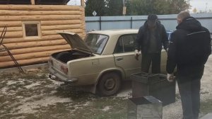 # живемвдеревне #печьвбаню #__ Печь в баню готова😊