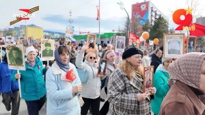 Спецрепортаж, посвященный празднованию 81 годовщины Победы в Великой Отечественной войне в Пыть-Яхе